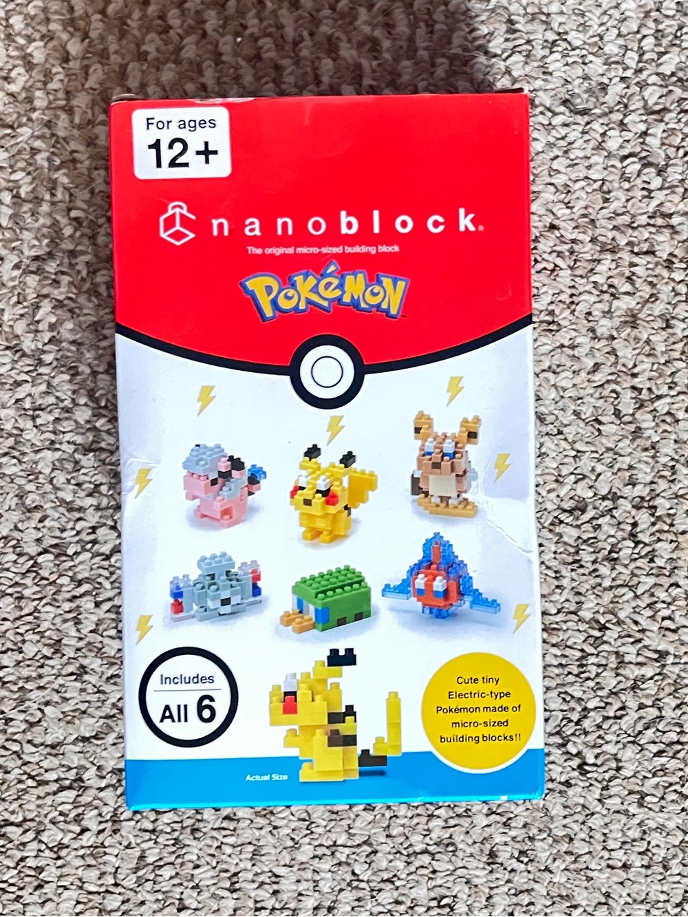 Pokémon Nanoblock Electric Type Series